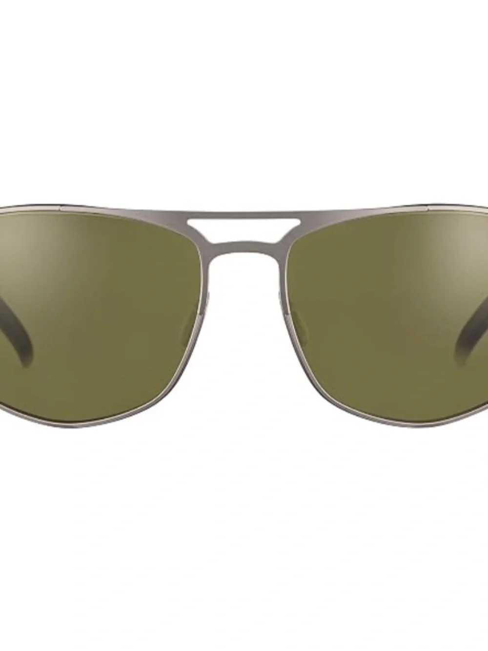 Serengeti Men's Sunglasses Case and Sunglasses - Gun Metal